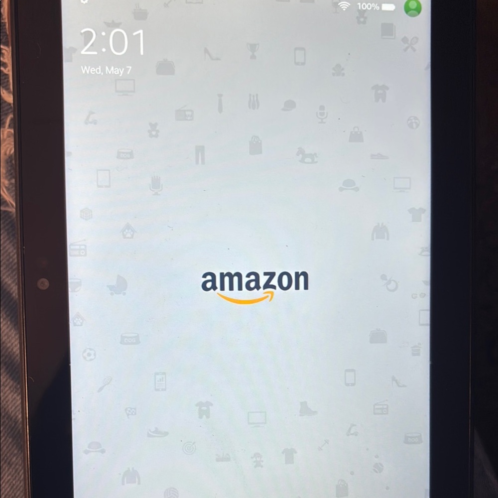 Amazon Black Tablet with Sleek Design and Vibrant Display